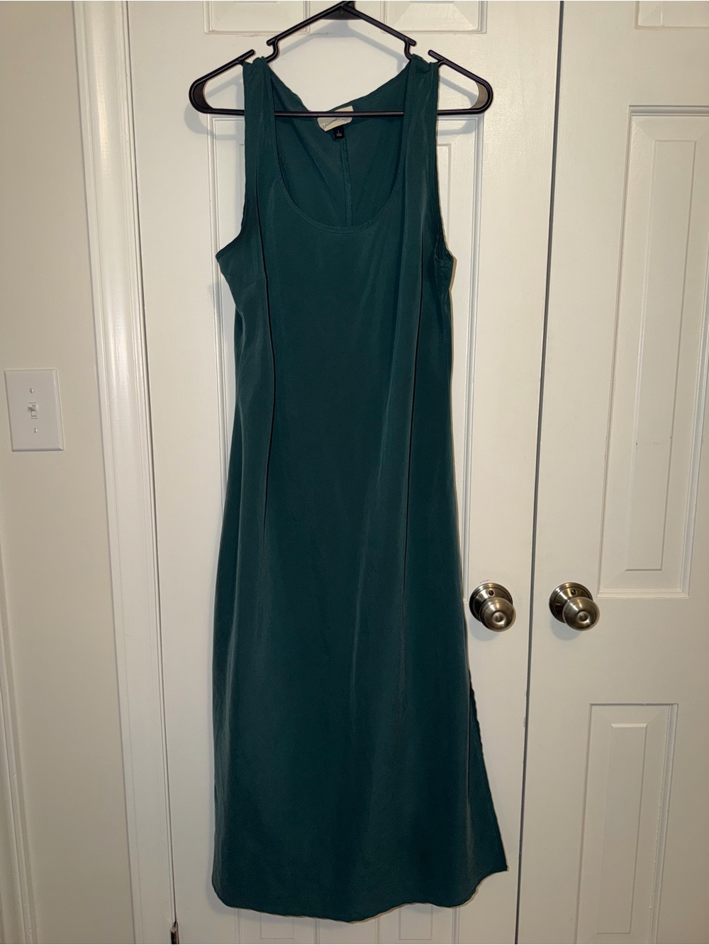 Universal Teal Sleeveless Maxi Dress